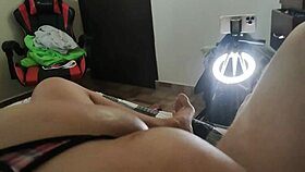 dios mio this huge cock is destroying my tight pussy what do i do