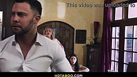 seth gamble swaps partners with jane wilde and charlie forde for secret threesome fun