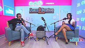 Squirting milf Lina explodes on machine then fucks stranger wildly