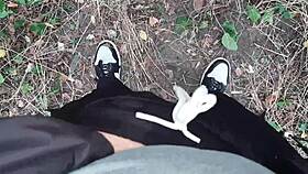 Intense Forest Lesbian Masturbation Risk