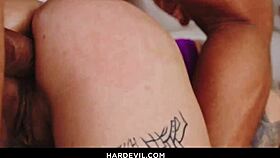 😈 cassidy luxe's tight holes get monster cocks double penetrating deep!