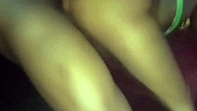 Energetic newbie's innocent challenge ends in dripping creampie fuck