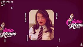 18yo Brit neighbor swallows hot Christmas load after deepthroat