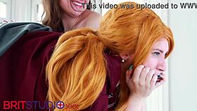 victoria greene endures harmonica pain in femdom domination