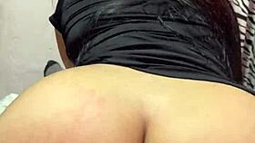 i can't resist her after the party sexy dress clings tight she's craving intense fuck now