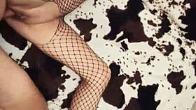 fishnet underwear hugging that milf ass in pov looks so damn exciting wanna rip it off