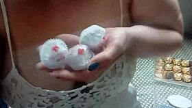 Ginger Paris Chocolates Lingerie Masturbation