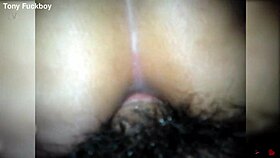 hey my latina neighbor shoved it up her ass herself hurt first then craved more