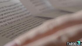 blindfolded milf housewife rebel lynn deepthroats masked studs cock