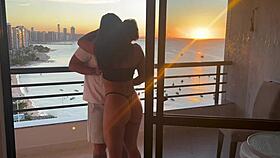 What a Steamy Cowgirl Fuck at Sunset Feels So Damn Delicious!