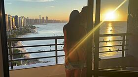 What a Steamy Cowgirl Fuck at Sunset Feels So Damn Delicious!