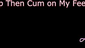 Goddess Feet Worship Ends in Gushing Cum Tribute Explosion