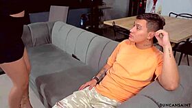 wanna watch this latina fitness babe cuck her boyfriend with a huge cocked model?