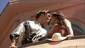 Eva Angelina trembles with lust deepthroating thick cock before ecstatic outdoor fuck