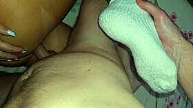 fuck my socked feet fetish hole harder you love it
