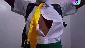 yo this bad girl paid teachers with pussy sucking big black cocks subscribe to red