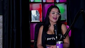 check out these steamy swingers moments from rafinha at cref with sheer red lingerie tease