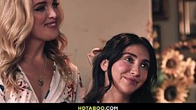 seth gamble swaps partners with jane wilde and charlie forde for secret threesome fun