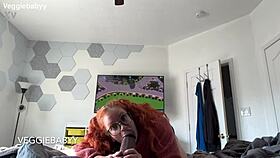 Stepsis sneaks in for sloppy blowjob and wild ride while bro games full vid
