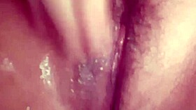 i jerk my small foreskin cock watching my young girlfriend masturbate her tight pussy and tits explosively