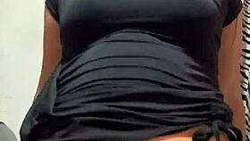 i can't resist her after the party sexy dress clings tight she's craving intense fuck now