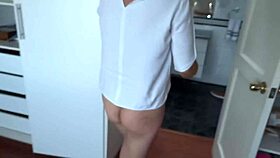 i spread my panties wide for thick cock to fill pussy deep