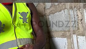 Watch the most intense guy moaning jerking huge cock crazy cumshot public outdoor