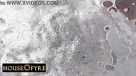 housefyre pumps ultimate creampie overflowing harley love's pussy with jizz 💦