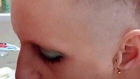 milf sandra the prostitute whore deepthroats eagerly