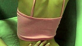 POV BURYING Dick DEEP in Petite 18+ CANDIE CROSS' TINY Hips POUNDING DOGGY