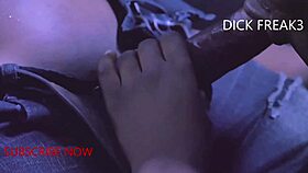 she rips clothes for QUICKIE on red sheer, he fucks juicy pussy hard