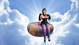 granny carmen angel masturbates to missionary pounding orgasm and hot creampie 😍💦