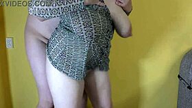 big boobed shaved pussy slut takes creampie with impregnation risk