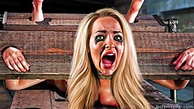 i'm bound and punished in this intense bdsm dungeon