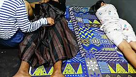 Steamy threesome as wife and buddy savor thick cock together