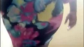 Craving BBC I bent over for creampie pounding from ebony monster