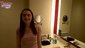 seth brogan creampies petite reese robbins after deepthroat blowjob and cowgirl ride