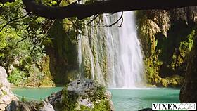 vixen trio dives into bent over blowjobs cowgirl rides and pussy licking holiday threesome