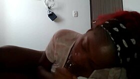 Hot Sloppy Head Sextape Sucks Cum Onto Big Tits