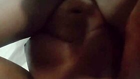 Curvy big tits beauty screams in intense bedroom fuck