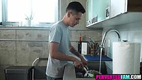 ebony beauty bends over for pervy guy's deep doggystyle pounding taboo style