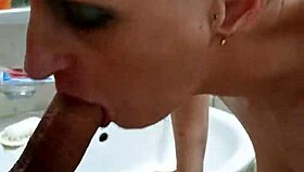 milf sandra the prostitute whore deepthroats eagerly