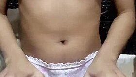 i can't stop watching this young beauty finger her tight pussy solo