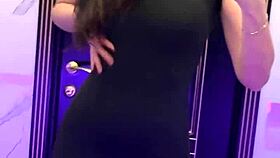 Hey in the club tonight I just have to finger my wet pussy right here