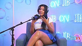 Squirting milf Lina explodes on machine then fucks stranger wildly