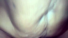 big booty ebony babe teases in casting with wet pussy