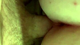 Amateur Couple Bent Over Doggystyle Creampie Fuck