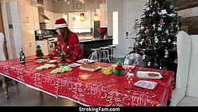 christmas orgy party with charlotte sins rion king and quinton james pounding pussies wildly