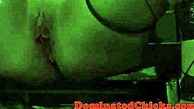 euro babe bound and punished rough before gulping down hot jizz load