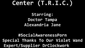 imagine backstage with alexandria jane in latex humiliation slap